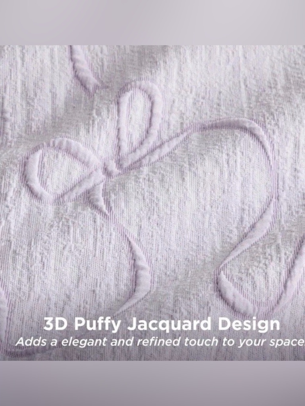 Lavender Quilted Comforter Set by - Picture 5 of 8